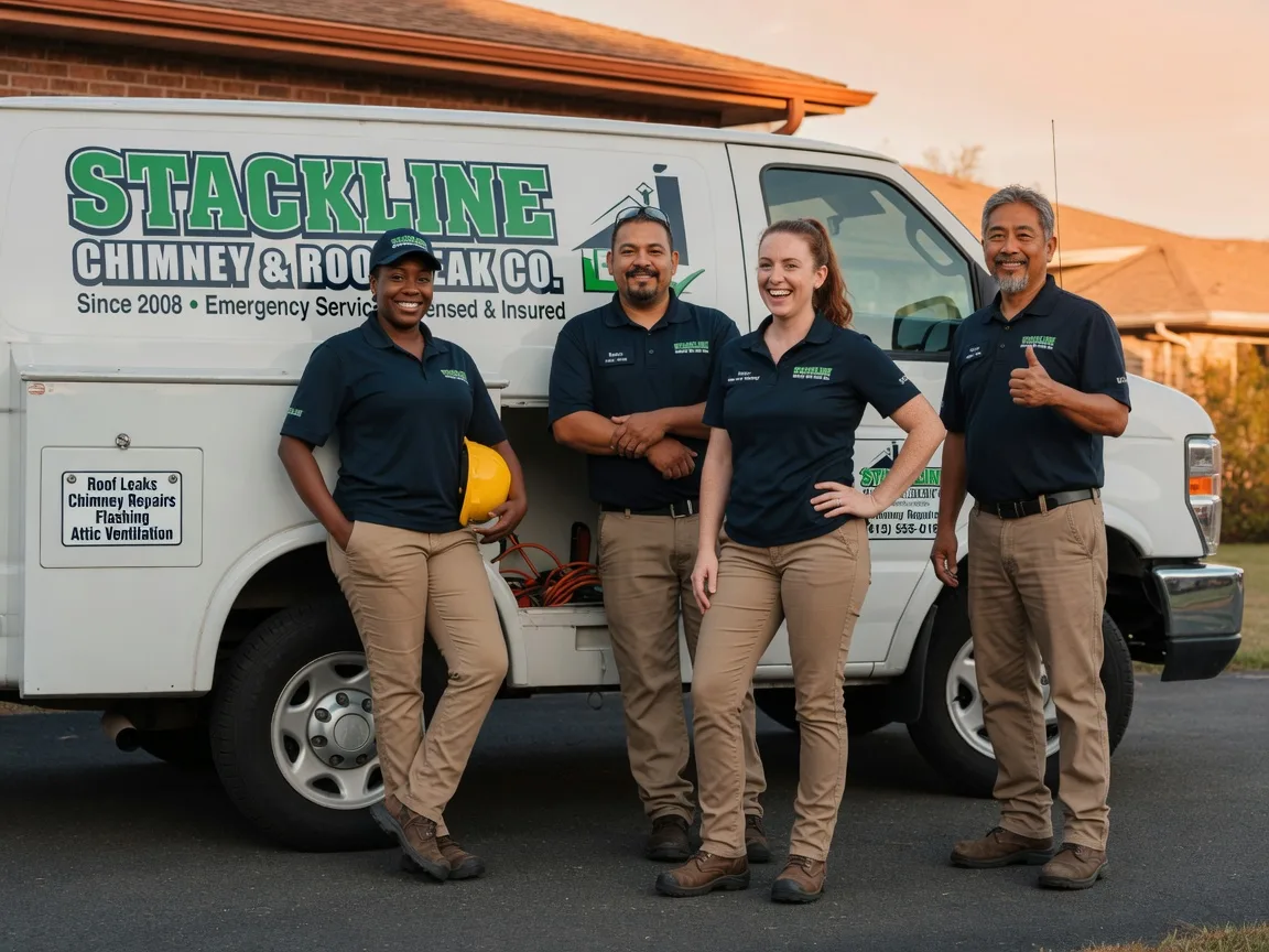 Chimney flashing repair company in Willoughby, OH